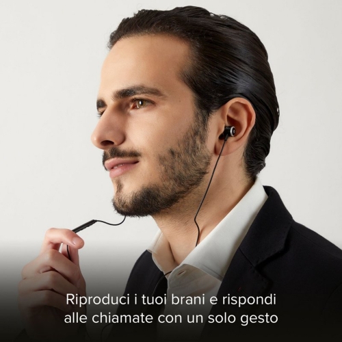 Слушалки с микрофон SBS MIX 100, TYPE-C, Черен