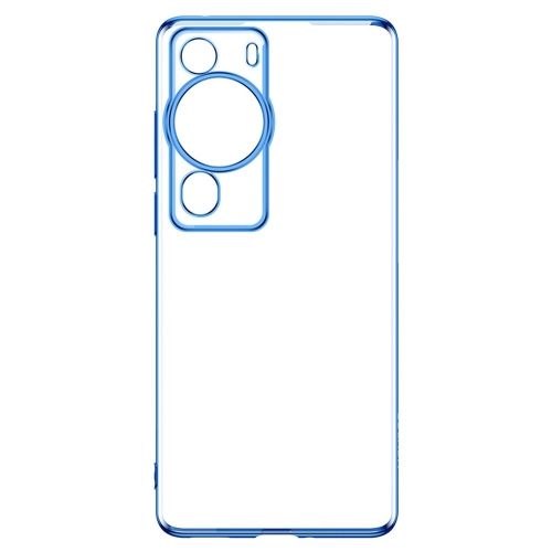 Силиконов калъф SULADA за Huawei P60/ P60 Pro, син-прозрачен