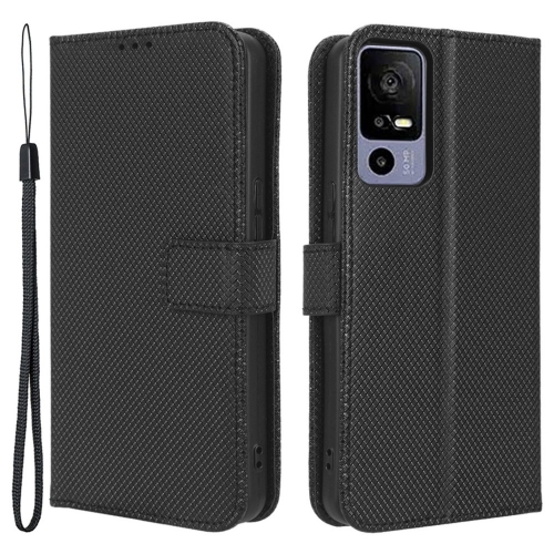 Калъф тефтер Smart Book за TCL 40R, Черен