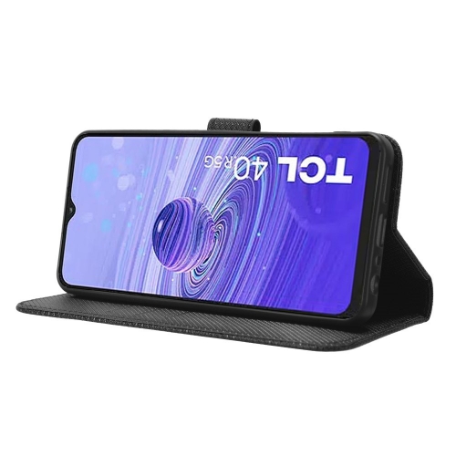 Калъф тефтер Smart Book за TCL 40R, Черен