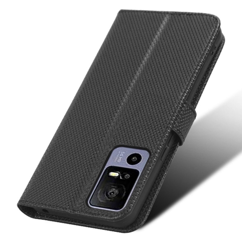 Калъф тефтер Smart Book за TCL 40R, Черен