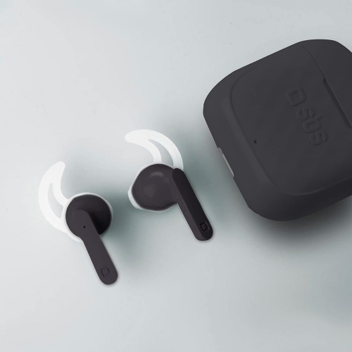 Безжични слушалки SBS AIR FREE, BLUETOOTH TWS, Черен