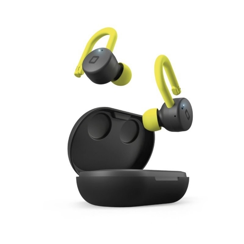 Безжични слушалки SBS S-TRAINERS, BLUETOOTH TWS Sport, Черен- жълт