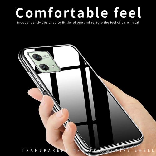 Силиконов калъф MOFI за Motorola Moto G84 5G, Прозрачен