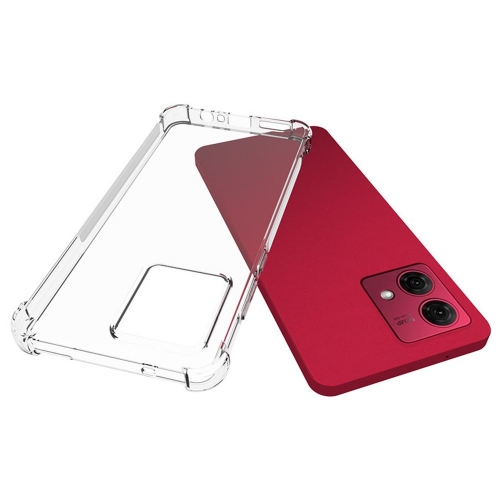 Силиконов калъф Anti-drop за Motorola Moto G84 5G, Прозрачен