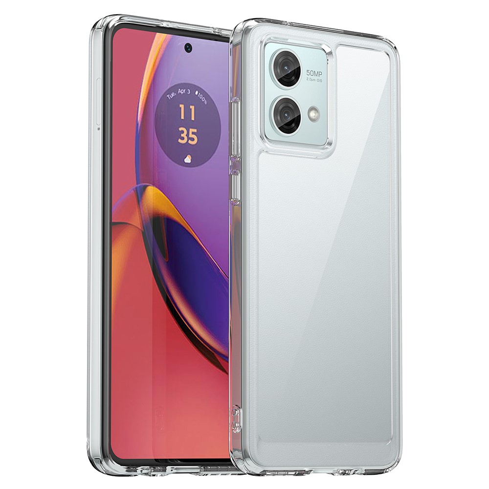 Удароустойчив калъф Acrylic за Motorora Moto G84 5G, Прозрачен
