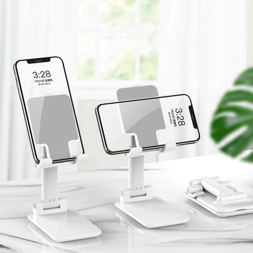 Стойка за Телефон и Таблет Universal T9, Бял