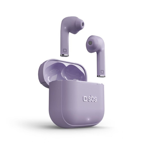 Безжични слушалки SBS BEAT FREE, BLUETOOTH TWS, Лилав