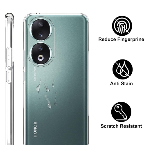 Силиконов калъф за Huawei Honor 90, 0.5mm, Прозрачен