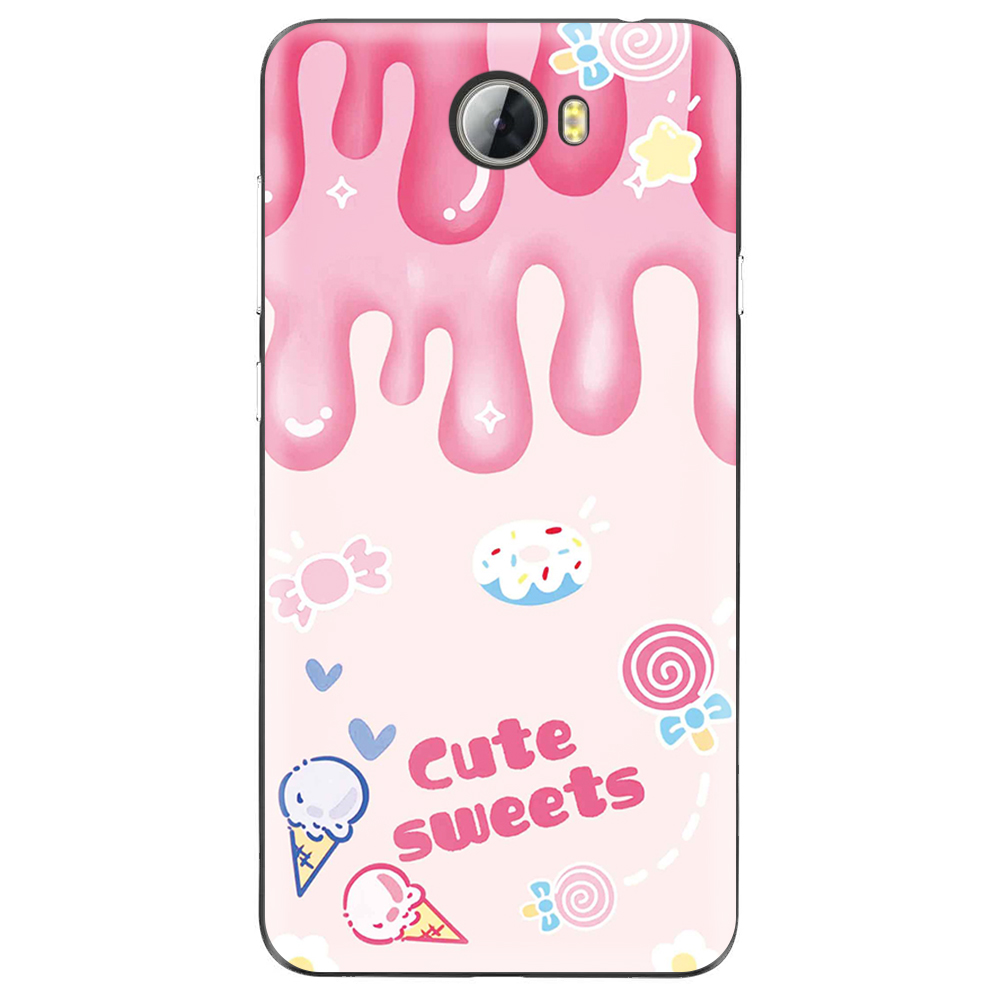Фолио Протектор за Huawei Y5 II, Cute Sweets 3D