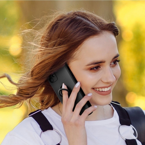 Силиконов калъф Silicone Ring за Xiaomi Redmi A1 / A2, Черен