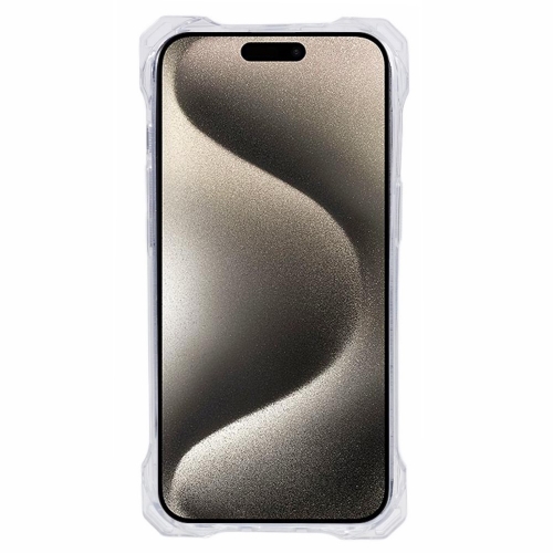 Удароустойчив калъф Acrylic за iPhone 15 Plus, Прозрачен