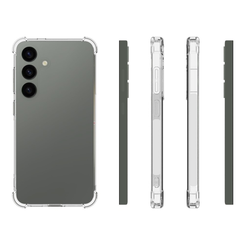 Силиконов калъф Anti-drop за Samsung Galaxy S24, Прозрачен