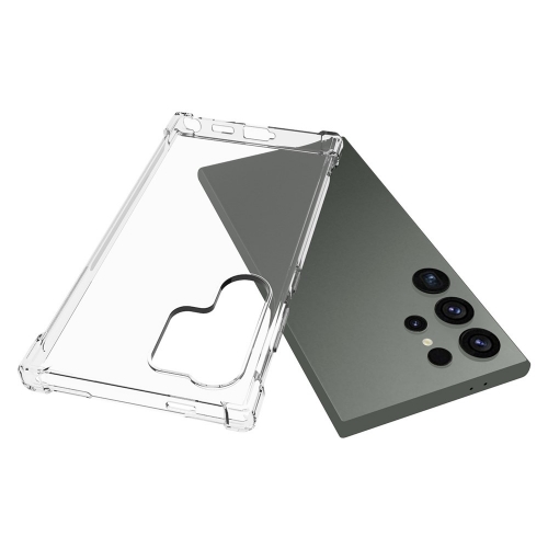 Силиконов калъф Anti-drop за Samsung Galaxy S24 Ultra, Прозрачен