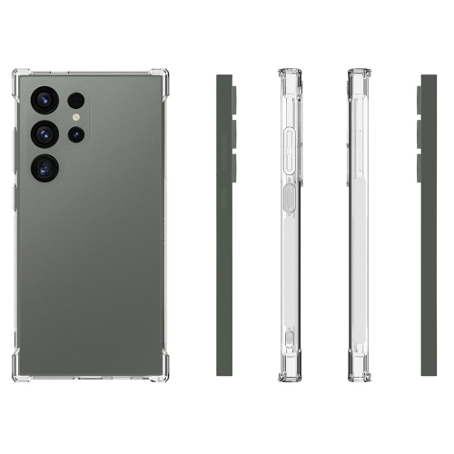 Силиконов калъф Anti-drop за Samsung Galaxy S24 Ultra, Прозрачен