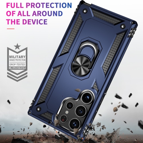 Удароустойчив калъф Hybrid Cover за Samsung Galaxy S24 Ultra, Син