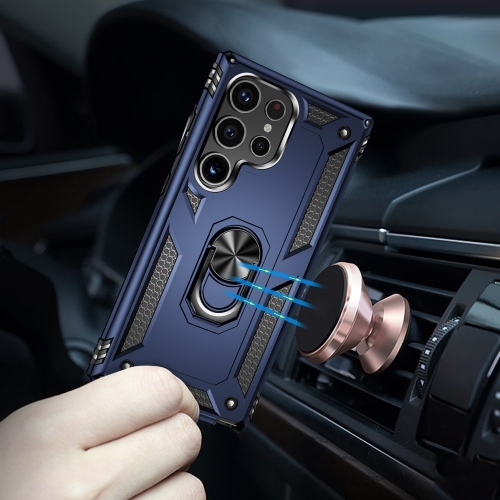 Удароустойчив калъф Hybrid Cover за Samsung Galaxy S24 Ultra, Син