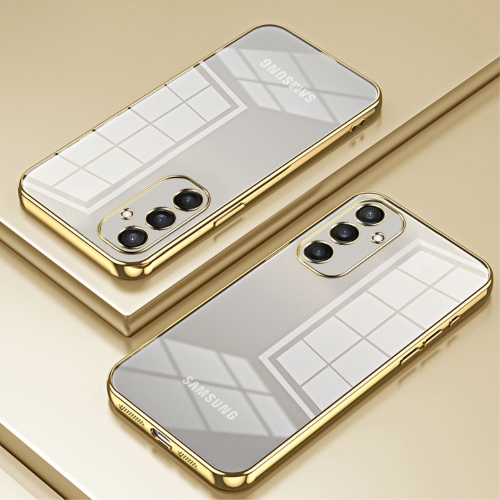 Силиконов калъф Electroplating за Samsung Galaxy S24, Златист