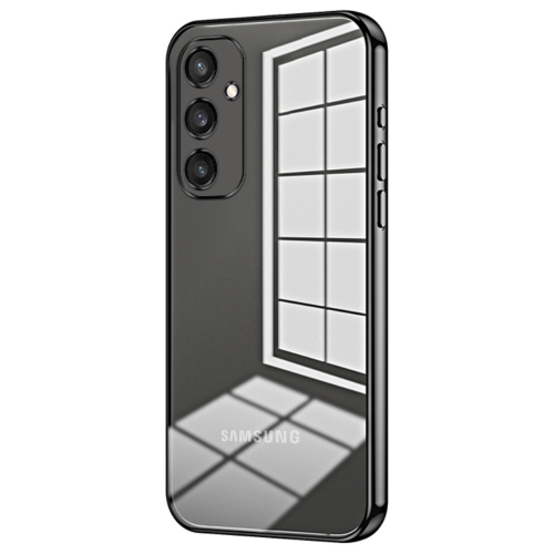 Силиконов калъф Electroplating за Samsung Galaxy S24 Plus, Черен