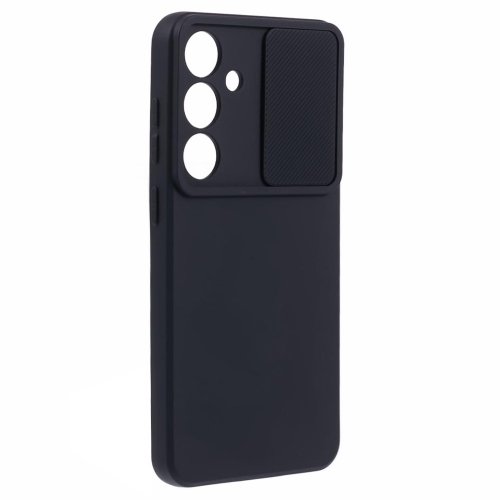 Силиконов калъф Camshield Soft за Samsung Galaxy S24, Черен