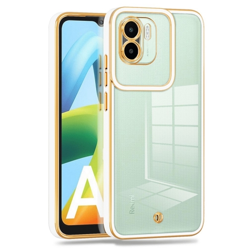 Силиконов калъф Electroplated за Xiaomi Redmi A1 / A2, Бял