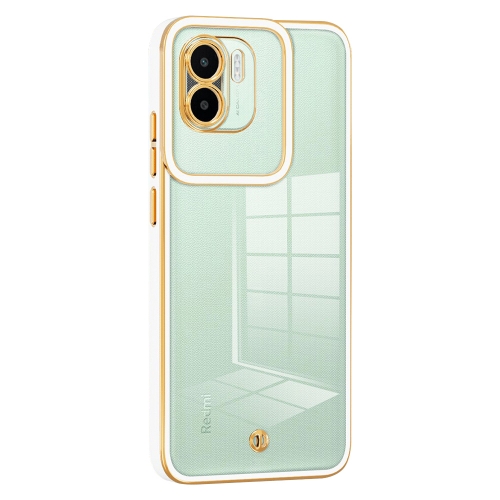 Силиконов калъф Electroplated за Xiaomi Redmi A1 / A2, Бял