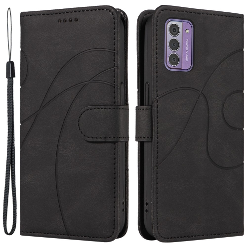 Калъф тефтер Wallet Line за Nokia G42, Черен