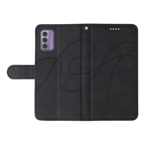 Калъф тефтер Wallet Line за Nokia G42, Черен
