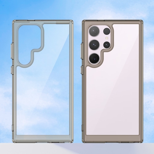 Удароустойчив калъф Acrylic за Samsung Galaxy S24 Ultra, Сив