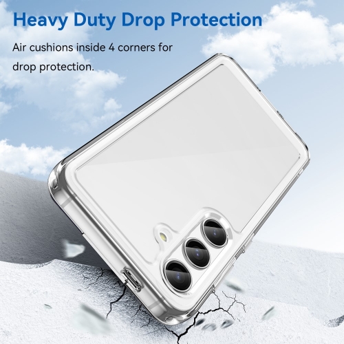 Удароустойчив калъф Acrylic за Samsung Galaxy S24, Прозрачен