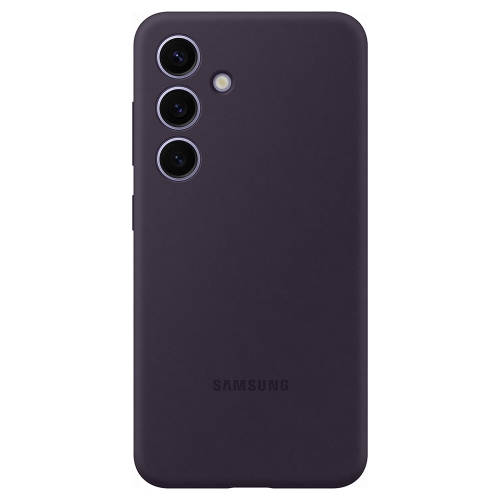 Калъф Samsung Silicone Cover за Samsung Galaxy S24, EF-PS921TEEGWW, Тъмно лилав