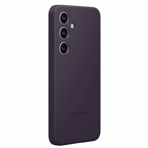 Калъф Samsung Silicone Cover за Samsung Galaxy S24, EF-PS921TEEGWW, Тъмно лилав