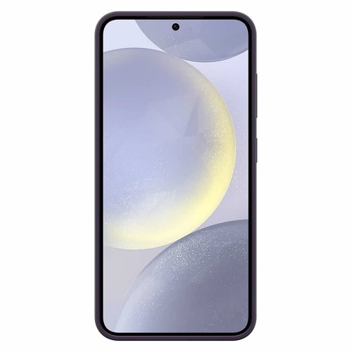 Калъф Samsung Silicone Cover за Samsung Galaxy S24, EF-PS921TEEGWW, Тъмно лилав