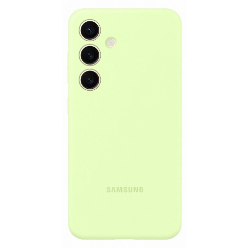 Калъф Samsung Silicone Cover за Samsung Galaxy S24, EF-PS921TGEGWW, Лайм