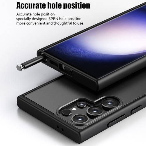 Удароустойчив калъф Magic Matte за Samsung Galaxy S24 Ultra, Черен