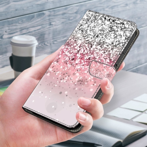 Калъф тефтер 3D Pattern за Samsung Galaxy S24 Ultra, Преливащ блясък