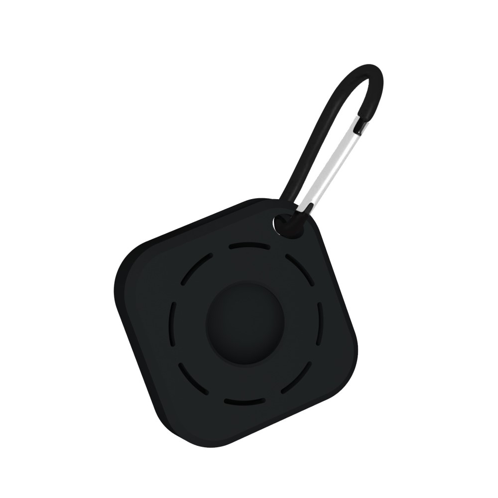Силиконов калъф за Apple AirTag Bluetooth Locator, Черен