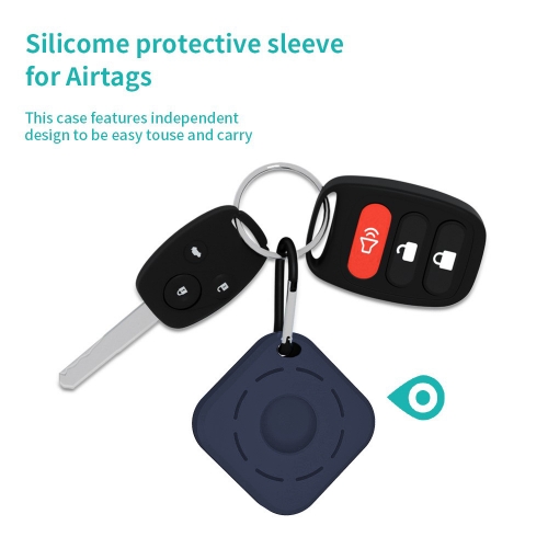 Силиконов калъф за Apple AirTag Bluetooth Locator,  Син