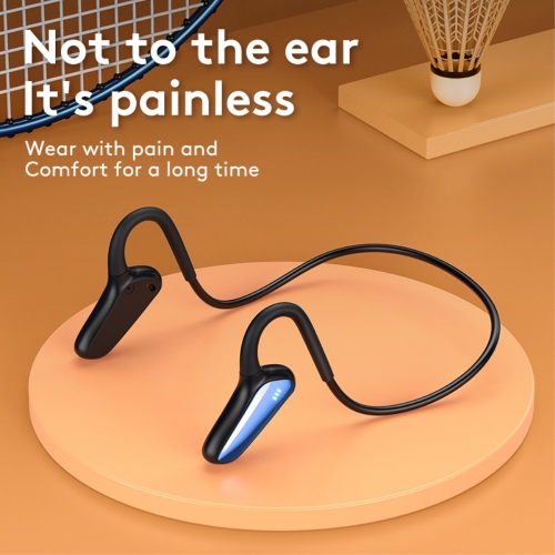 Слушалки с костна проводимост M-D8 Bone Conduction Bluetooth, Син