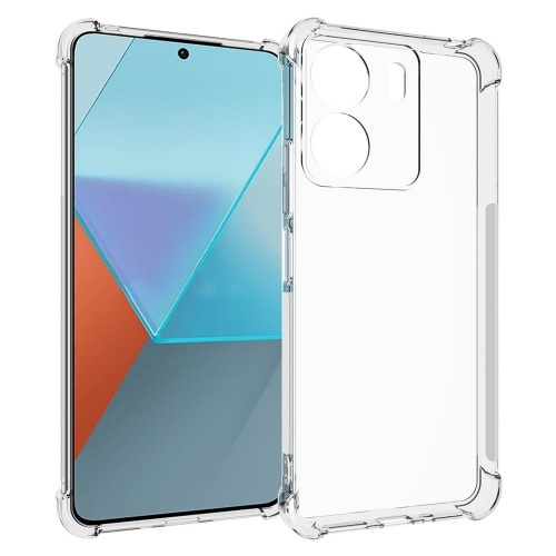 Силиконов калъф Anti-drop за Xiaomi Redmi 13C 4G, Прозрачен