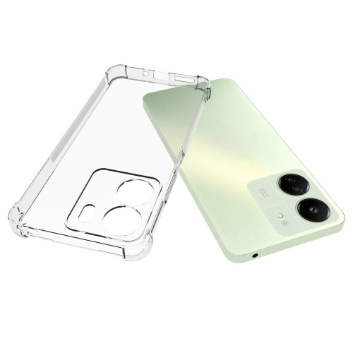 Силиконов калъф Anti-drop за Xiaomi Redmi 13C 4G, Прозрачен