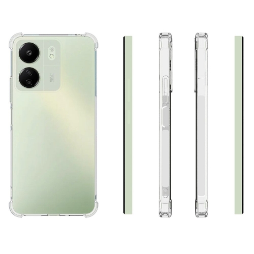 Силиконов калъф Anti-drop за Xiaomi Redmi 13C 4G, Прозрачен