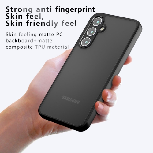 Удароустойчив калъф Anti-fall Matte за Samsung Galaxy S23 FE, Черен