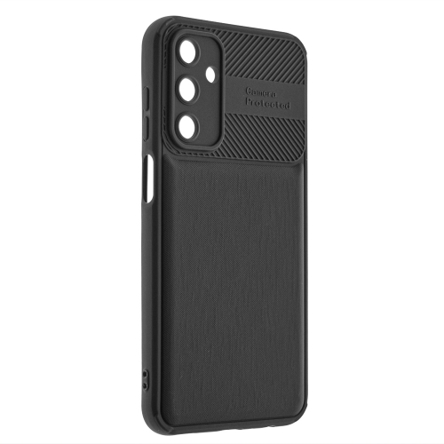 Силиконов калъф Camera Protected за Samsung Galaxy A15, Черен