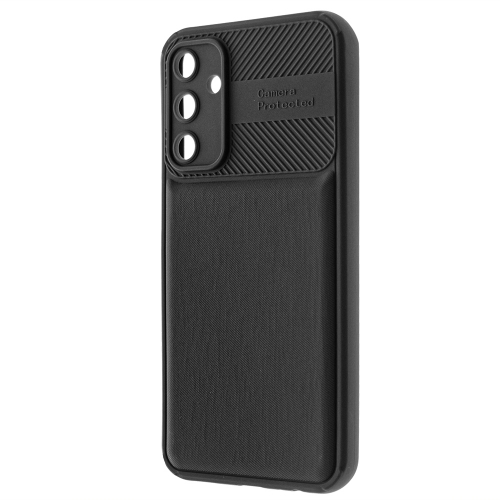 Силиконов калъф Camera Protected за Samsung Galaxy A15, Черен