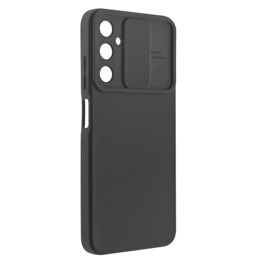 Силиконов калъф Camshield Soft за Samsung Galaxy A15, Черен