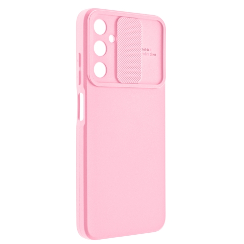 Силиконов калъф Camshield Soft за Samsung Galaxy A15, Светло розов