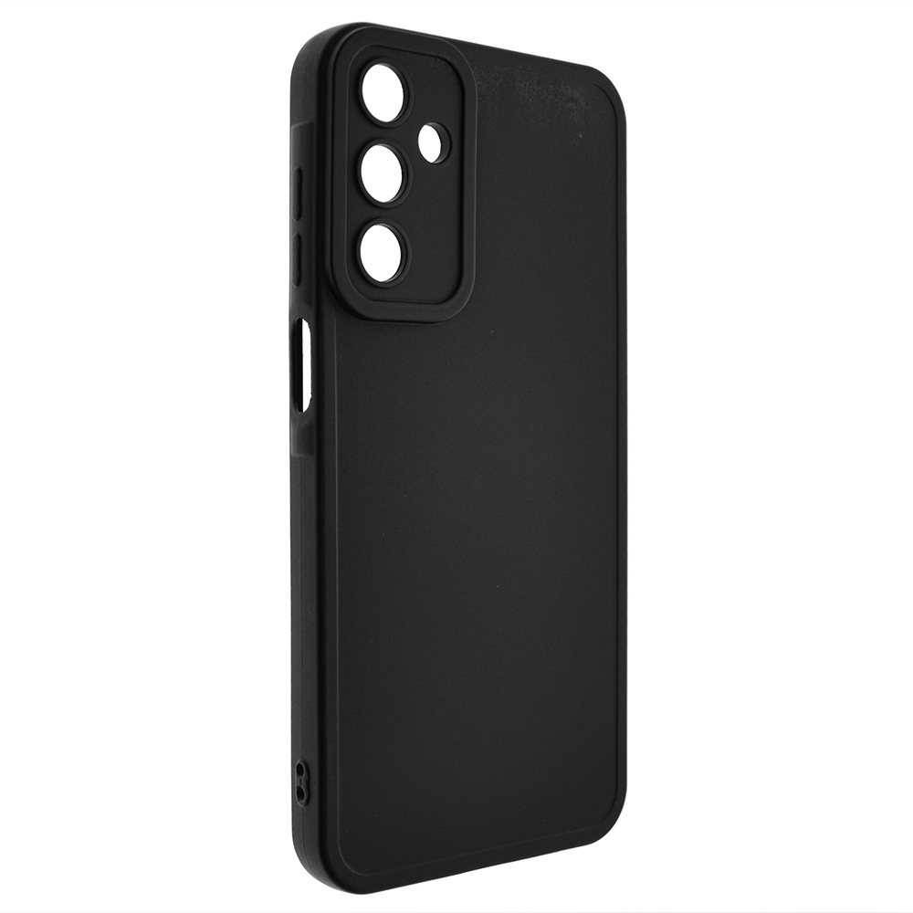 Силиконов калъф Matt Frame за Samsung Galaxy A15, Черен