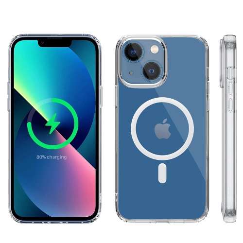 Удароустойчив калъф MagSF IPhone 13, Прозрачен