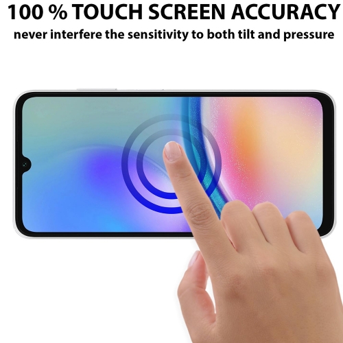 Стъклен Протектор 5D Full Glue за Samsung Galaxy A05S, Черен